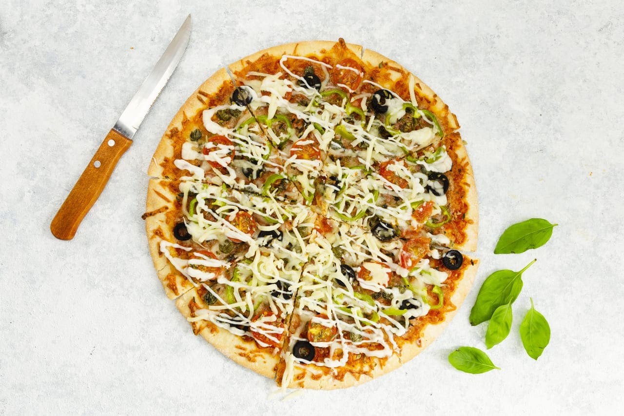 Pizzas Veganas e Sem Glúten